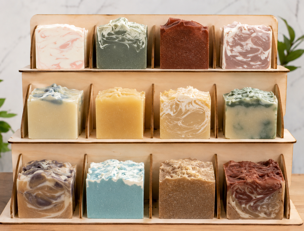 Sale organic handmade bar soap by Hugs 'n Bubbles