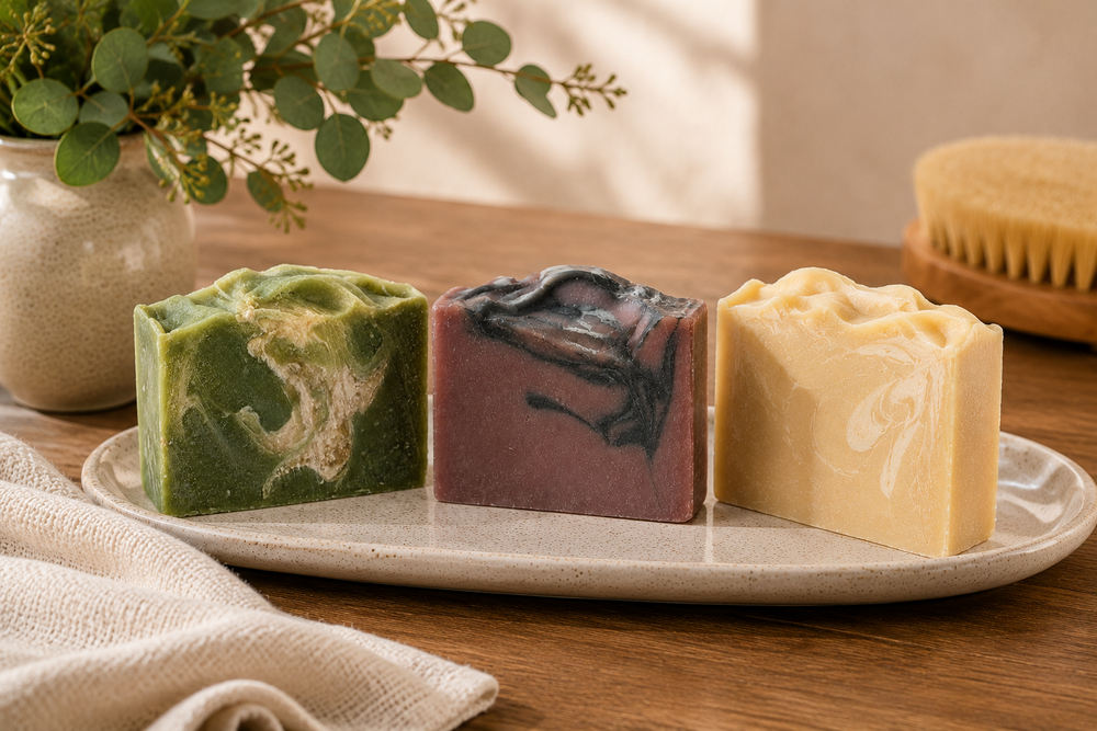 New Handmade Goat Milk Soaps by Hugs 'n Bubbles