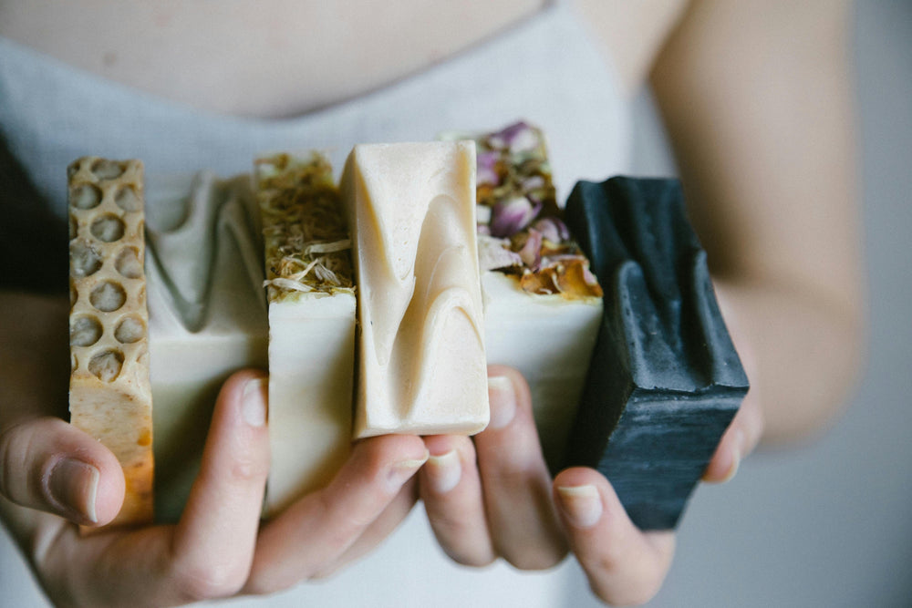 Fragrance oil soap collection by Soapy Saturdays