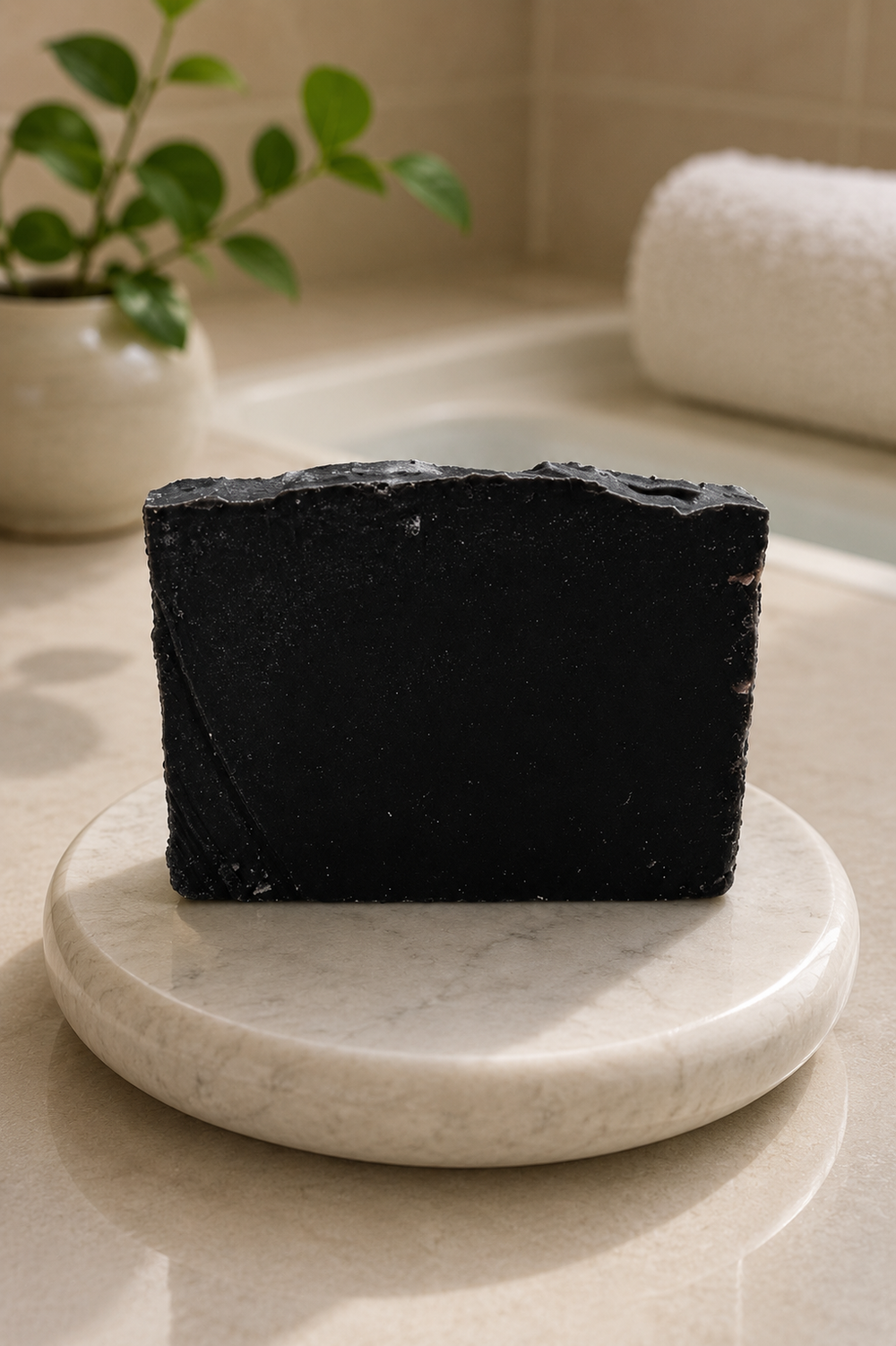 Activated Charcoal Soap-Hugs n Bubbles