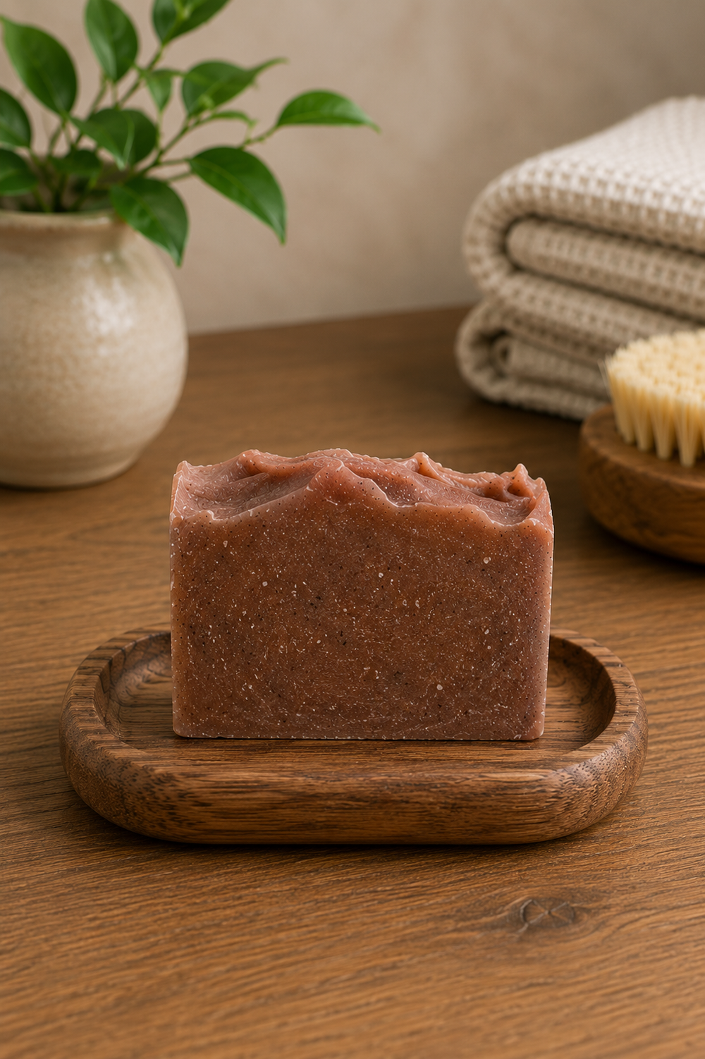 Sea Gold & Rose Dead Sea Mud Soap by Hugs n Bubbles